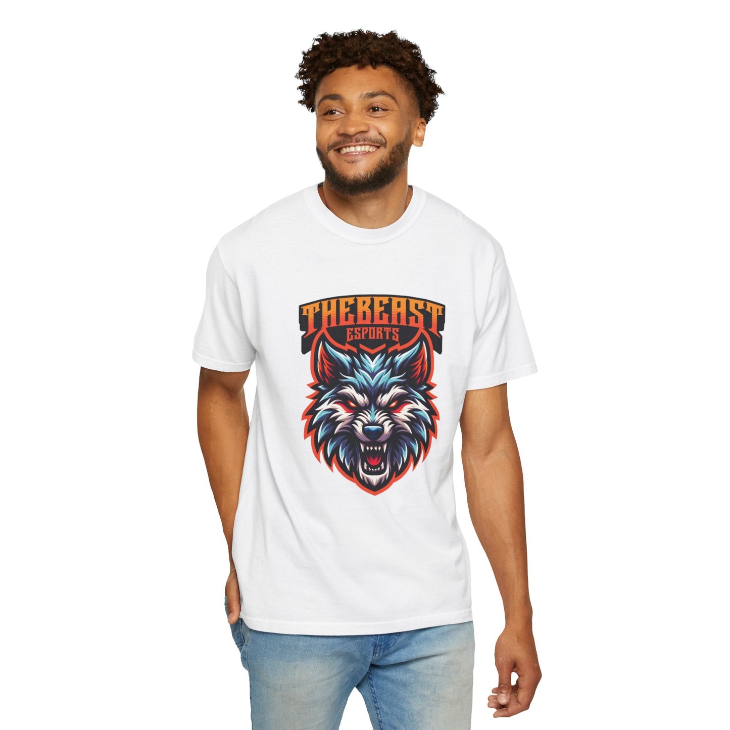 Wolf the beats graphic zodiac Unisex T-shirt