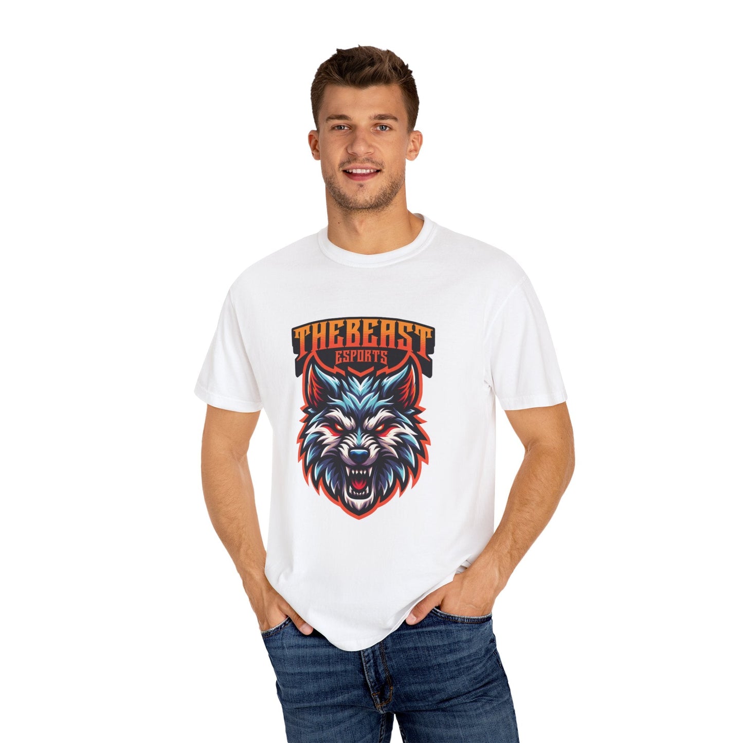 Wolf the beats graphic zodiac Unisex T-shirt