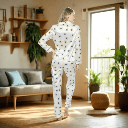 Women’s personalised Pajama Set with Evil Eye Sun SymbolAll Over Prints