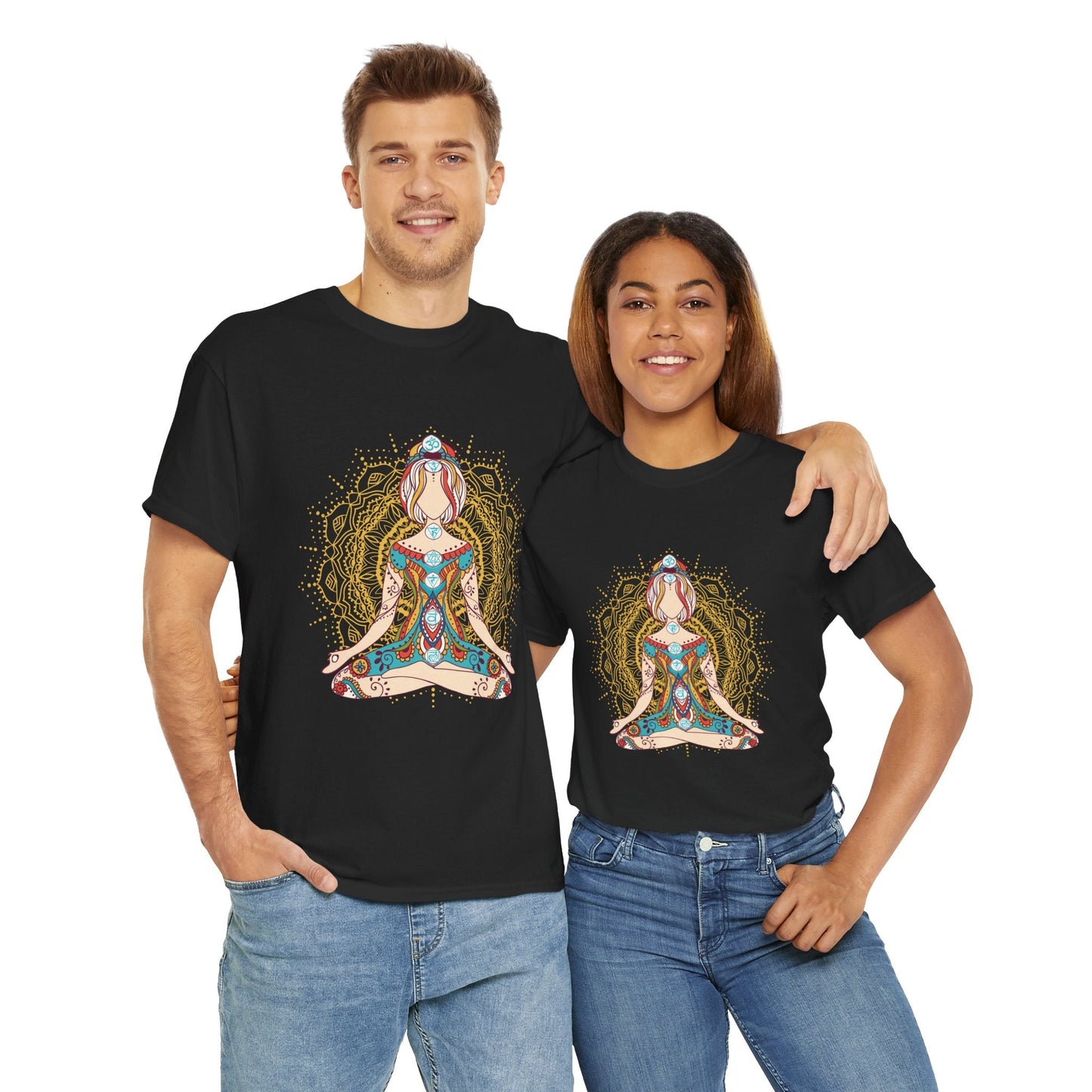 Yoga Girl Mandala Lotus Tee