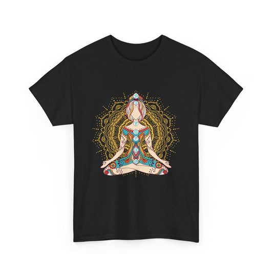 Yoga Girl Mandala Lotus Tee