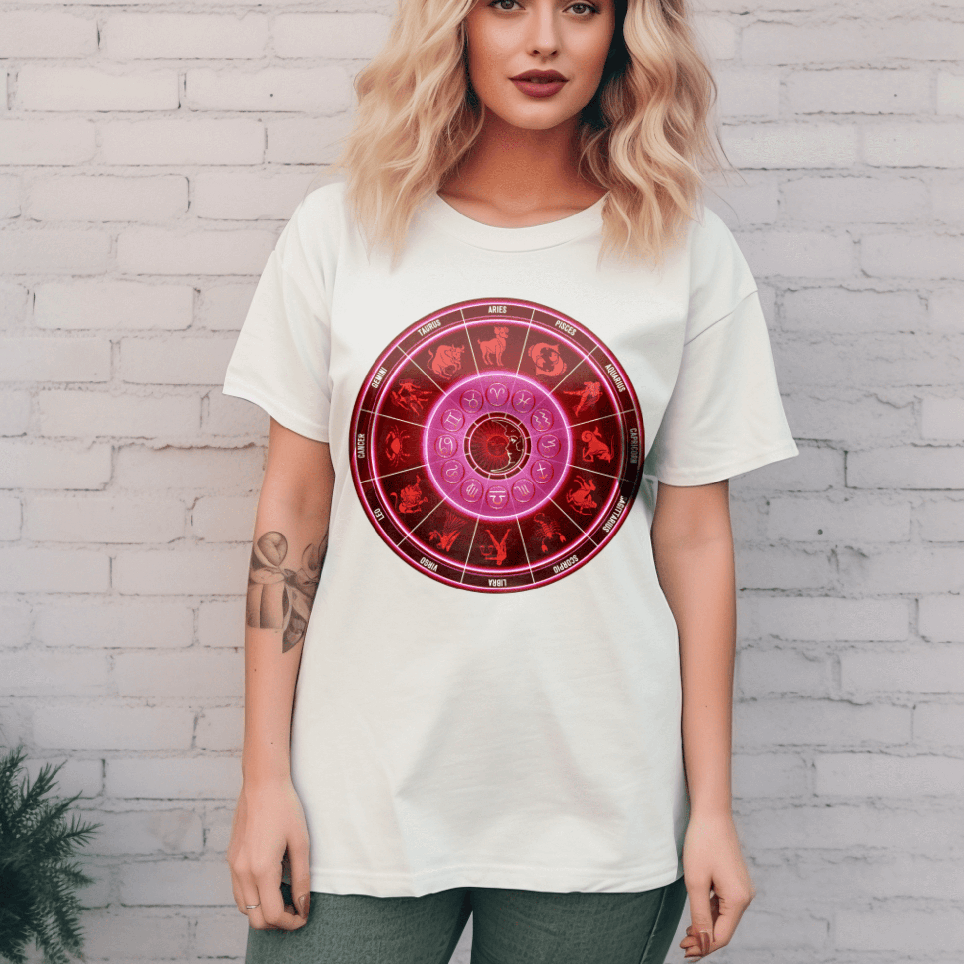Zodiac Mandala T-ShirtT-Shirt